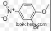 Benzene, 2-bromo-1-methoxy-4-nitro- Manufacturer/High quality/Best price/In stock CAS NO.5197-28-4