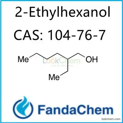 2-Ethylhexanol;Ethylhexyl alcohol; Aerofroth 88; CAS: 104-76-7 from FandaChem