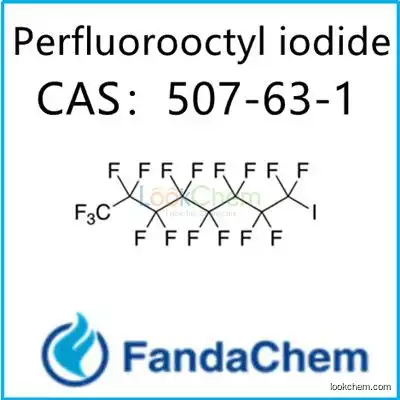 Perfluorooctyl iodide; Heptadecafluoro-1-iodooctane;CAS 507-63-1, from FandaChem
