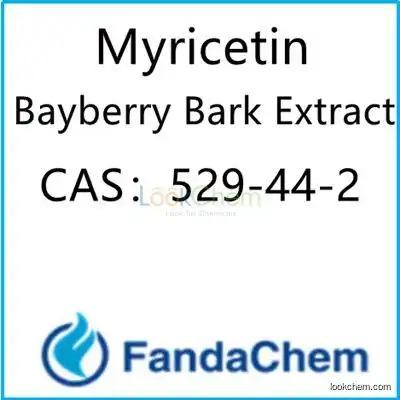 Myricetin (Bayberry Bark Extract) CAS: 529-44-2 from FandaChem