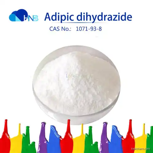 Adipic dihydrazide used as paint curing agent and paint assistant