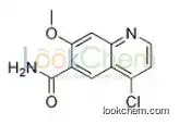 4-Chloro-7-Methoxyquinoline-6-Carboxamide