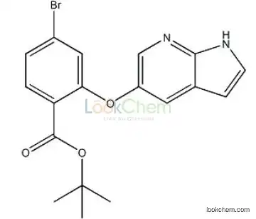 Tert-Butyl-2-((1H-Pyrrolo[2,3-B]Pyridin-5-yl)oxy)-4-Bromo- benzoate