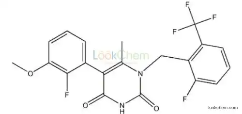 5-(2-fluoro-3-methoxyphenyl)-1-[2-fluoro-6-(trifluoromethyl)benzyl]-6-methylpyrimidine-2,4(1H,3H)-dione