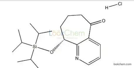 (R)-9-((triisopropylsilyl)oxy)-6,7,8,9-tetrahydro-5H-cyclohepta[b]pyridin-5-onehydrochloride