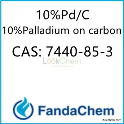 10%Pd/C;Palladium on carbon  CAS: 7440-85-3 from FandaChem