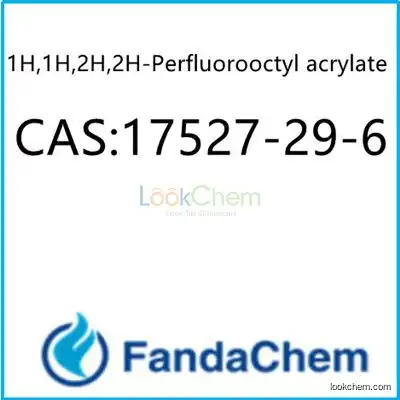 1H,1H,2H,2H-Perfluorooctyl acrylate 99.5 , 99.9%  CAS：17527-29-6 from FandaChem