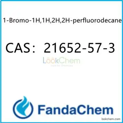 1-Bromo-1H,1H,2H,2H-perfluorodecane;2-Perfluorooctyl ethyl bromide CAS：21652-57-3 from FandaChem
