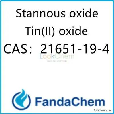 Tin monoxide;Stannous oxide;Tin(II) oxide;TIB KAT 188 CAS：21651-19-4  from FandaChem
