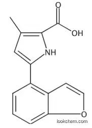 5-(benzofuran-4-yl)-3-methyl-1H-pyrrole-2-carboxylic acid manufacture