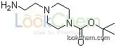 4-N-(2-Aminoethyl)-1-N-Boc-piperazine