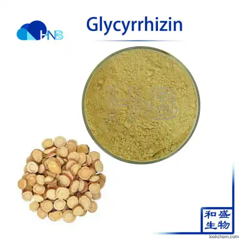 HNB Factory Supply  Glycyrrhiza uralensis extract powder Glycyrrhizin CAS:1405-86-3