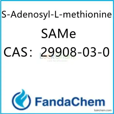 SAMe;S-Adenosyl-L-methionine CAS：29908-03-0 from fandachem