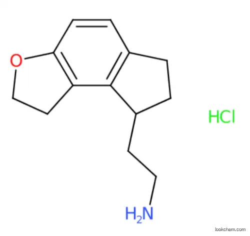 2-(1,6,7,8-Tetrahydro-2H-indeno[5,4-b]furan-8-yl)ethanamine hydro chloride (1:1)