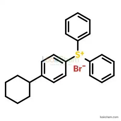 Sulfonium, (4-cyclohexylphenyl)diphenyl-, bromide