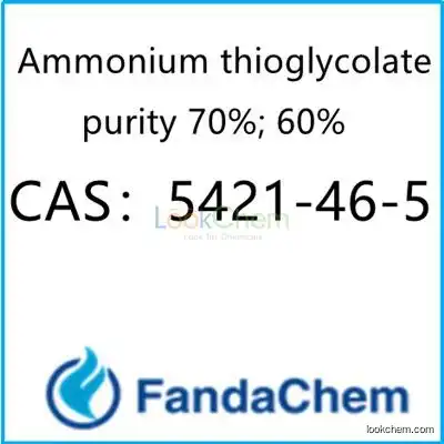Ammonium thioglycolate 70% 60% CAS：5421-46-5 from fandachem