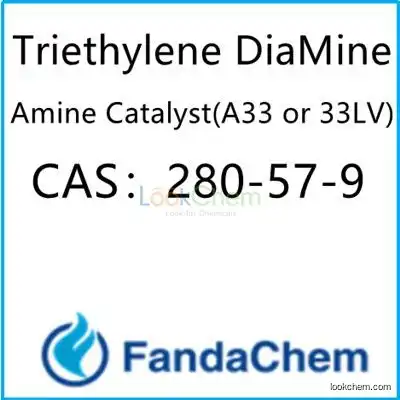 Triethylenediamine (TEDA;Triethylene Diamine; 33% in Dipropylene glycol (DPG) CAS：280-57-9 from Fandachem
