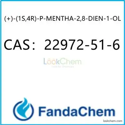 (+)-(1S,4R)-P-MENTHA-2,8-DIEN-1-OL CAS：22972-51-6 from fandachem