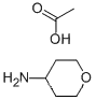 Tetrahydro-2H-pyran-4-amine acetate