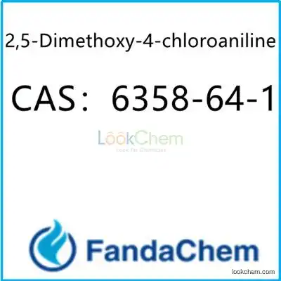 2,5-Dimethoxy-4-chloroaniline CAS：6358-64-1 from fandachem