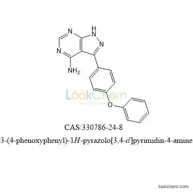 3-(4-Phenoxyphenyl)-1H-pyrazolo[3,4-d]pyrimidin-4-amine manufacture
