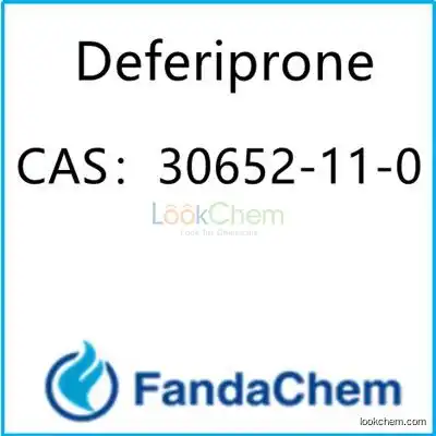 Deferiprone;1,2-Dimethyl-3-hydroxypyrid-4-one CAS：30652-11-0 from fandachem