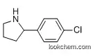 2-(4-Chlorophenyl)pyrrolidine,38944-14-8