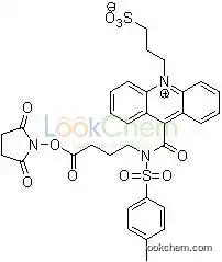 3-[9-((3-(N-succinimidyloxycarboxypropyl) [4-methxylphenyl] sulfonyl) amine) carboxyl]-10-acridiniumyl) -1-propanesulfonatei