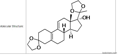 3,3,20,20-Bis(ethylene-dioxy)-17α-hydroxy-19-norpregna-5(10),9(11)-diene