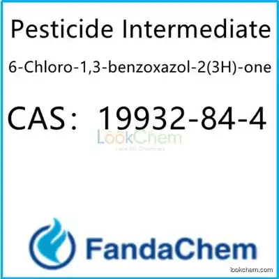 6-Chloro-2-benzoxazolinone; Pesticide Intermediate 99% CAS：19932-84-4 from fandachem