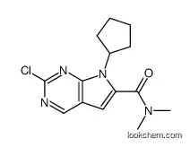 2-Chloro-7-cyclopentyl-N,N-dimethyl-7H-pyrrolo[2,3-d]pyrimidine-6-carboxamide