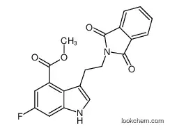 3-[2-(1,3-Dihydro-1,3-dioxo-2H-isoindol-2-yl)ethyl]-6-fluoro-1H-indole-4-carboxylicacidmethylester