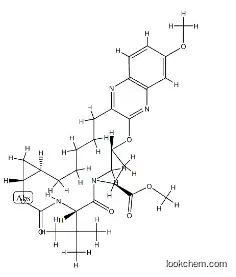 8H-7,10-Methanocyclopropa[18,19][1,10,3,6]dioxadiazacyclononadecino[11,12-b]quinoxaline-8-carboxylic acid, 5-(1,1-diMethylethyl)-1,1a,3,4,5,6,9,10,18,19,20,21,22,22a-tetradecahydro-14-Methoxy-3,6-diox