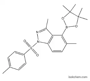 3,5-diMethyl-4-(4,4,5,5-tetraMethyl-1,3,2-dioxaborolan-2-yl)-1-tosyl-1H-indazole,1421252-90-5