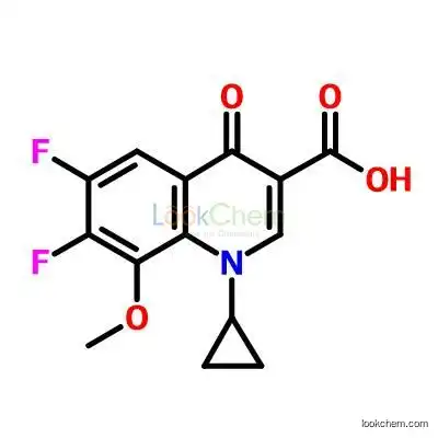 1-Cyclopropyl-6,7-difluoro-1,4-dihydro-8-methoxy-4-oxo-3-quinolinecarboxylic acid