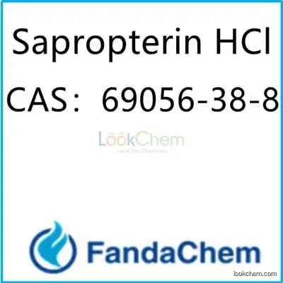 Sapropterin Dihydrochloride (6R-BH4 dihydrochloride; Kuvan),cas:69056-38-8 from FandaChem