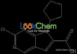 2-chloro-7-cyclopentyl-7H-pyrrolo[2,3-d]pyrimidine-6-carboxylic acid supplier