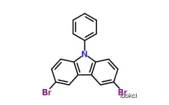 3,6-Dibromo-9-phenylcarbazole  Carbazole derivatives CAS NO.57103-20-5