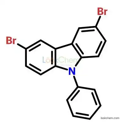 CAS NO.57103-20-5   3,6-DIBROMO-9-PHENYLCARBAZOLE