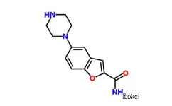 5-(1-PIPERAZINYL) BENZOFURAN-2-CARBOXAMIDE    Piperazine derivatives  CAS NO.183288-46-2