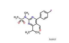 4-(4-FLUOROPHENYL)-6-ISOPROPYL-5-FORMYL-2 (N-METHYL-N-METHANESULFONYLAMINO) PYRIMIDINE   Pyrimidine derivatives  CAS NO.147118-37-4
