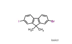 2-bromo-7-iodo-9,9-dimethylfluorene  Fluorene derivatives    CAS NO.319906-45-1