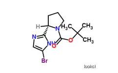 (S)-TERT-BUTYL 2-(5-BROMO-1H-IMIDAZOL-2-YL)PYRROLIDINE-1-CARBOXYLATE   Pyrrolidine derivatives  CAS NO.1007882-59-8