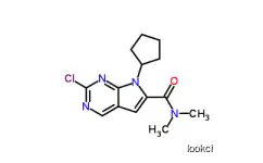 2-chloro-7-cyclopentyl-N,N-dimethyl-7H-pyrrolo[2,3-d]pyrimidine-6-carboxamide  Ribociclib  CAS NO.1211443-61-6