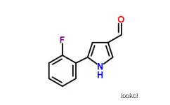 1H-Pyrrole-3-carboxaldehyde, 5-(2-fluorophenyl)-TAK-438  CAS NO.881674-56-2