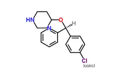 (S)-2-[(4-Chlorophenyl)(4-piperidinyloxy)methyl]pyridine  Bepotastine  CAS NO.201594-84-5