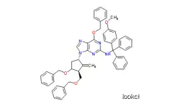 6-(Benzyloxy)-9-((1S,3R,3S)-4-(benzyloxy)-3-(benzyloxymethyl)-2-methylenecyclopentyl)-N-((4-methoxyphenyl)diphenylmethyl)-9H-purin-2-amine  Entecavir hydrate  CAS NO.142217-80-9