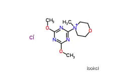 4-(4,6-DIMETHOXY-1,3,5-TRIAZIN-2-YL)-4-METHYLMORPHOLINIUM CH LORIDE  CAS NO.3945-69-5