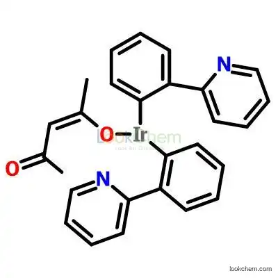 OLED material Acetylacetonatobis(2-phenylpyridine)iridium 337526-85-9