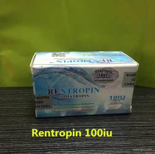 Pure Human Growth Hormone Rentropin 100iu10vials/Kit White Freeze Dry Powder